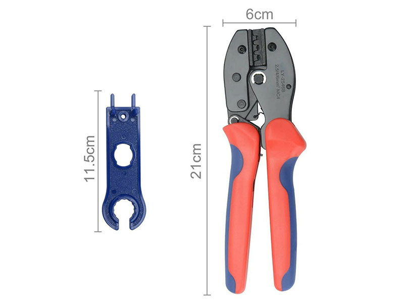 Solar Crimper MC4 PV Crimping Pliers Cable Terminals Tool Panel Cable Connector