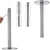 108-Inch Extendable Dancing Pole – 45mm Chrome Stripping Dancing Pole