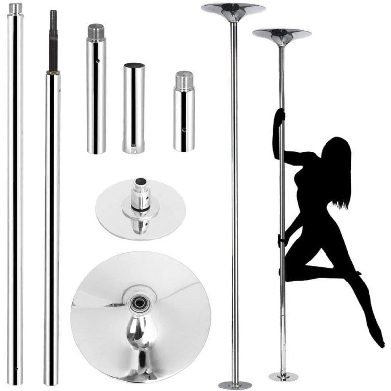108-Inch Extendable Dancing Pole – 45mm Chrome Stripping Dancing Pole
