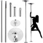 108-Inch Extendable Dancing Pole – 45mm Chrome Stripping Dancing Pole