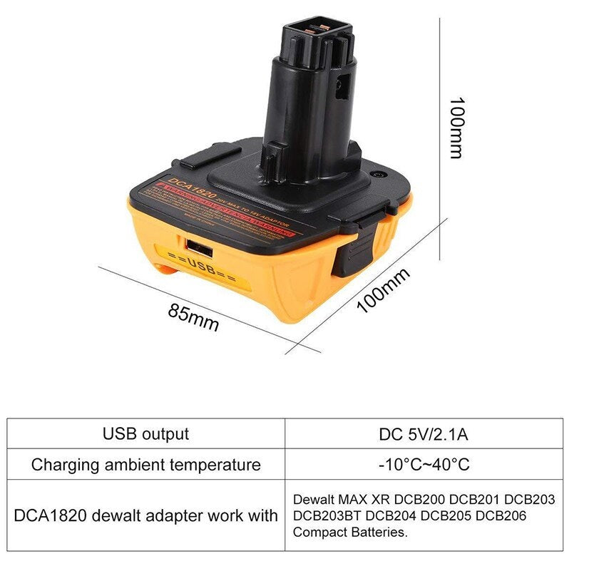 Replacement Dewalt Battery Converter