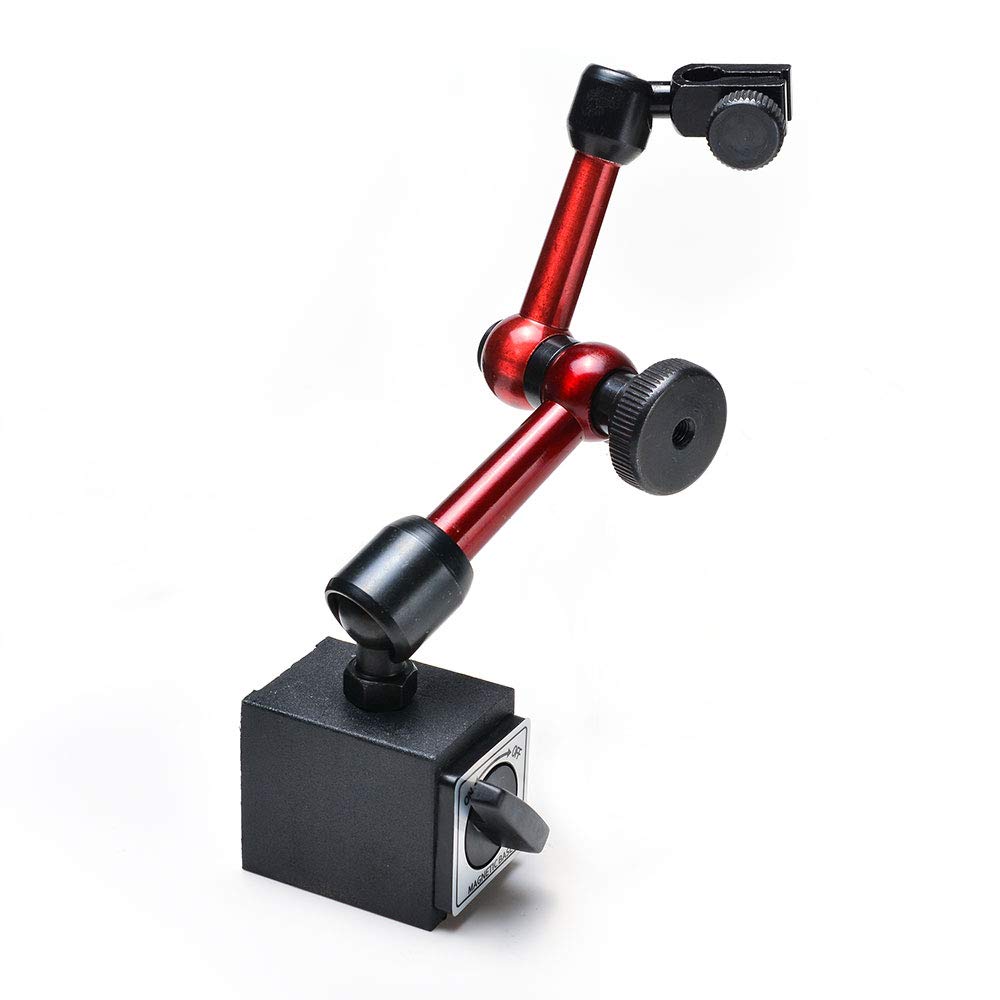 Mini Flexible Magnetic Base Holder Stand Tool for Dial Indicator