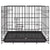 Dog Cage Crate Kennel Metal Pet Playpen Portable with Tray