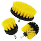 Drill Brush Attachment Set Power Scrubber Brush Cleaning Kit 3pcs