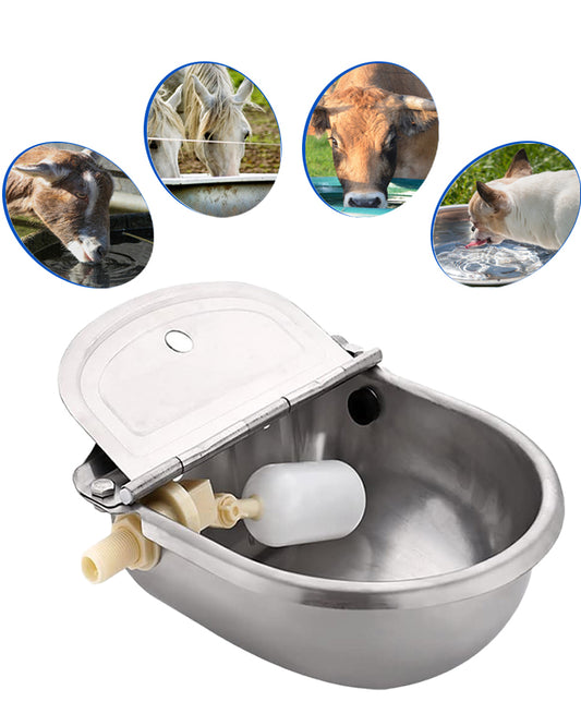 Water Bowl for Dogs,  Dog Feeder Fill Water Trough Bowl