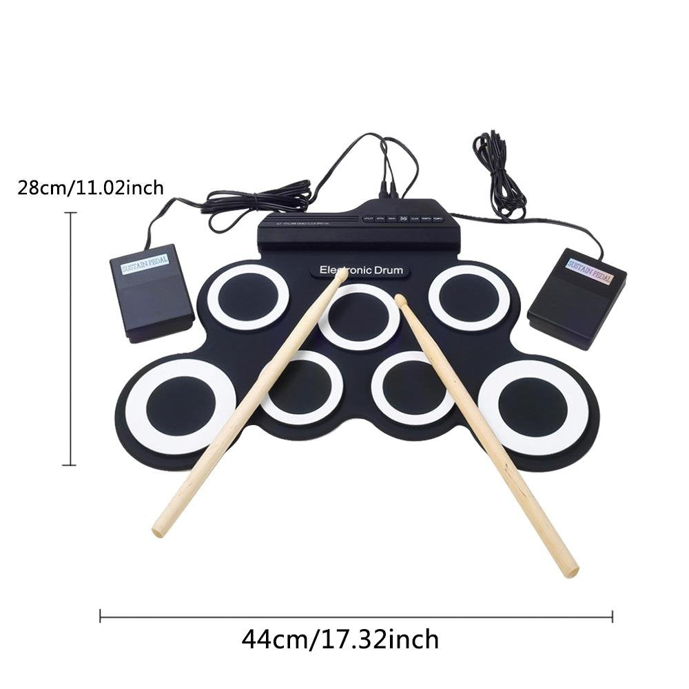 Electronic Roll Up Drum Kit