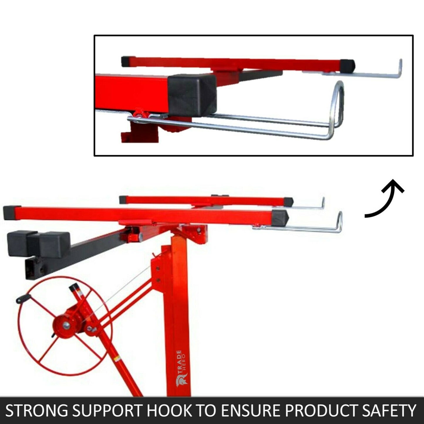 3.3M Drywall Lifter Panel Hoist – Heavy Duty Drywall Lifter Tool