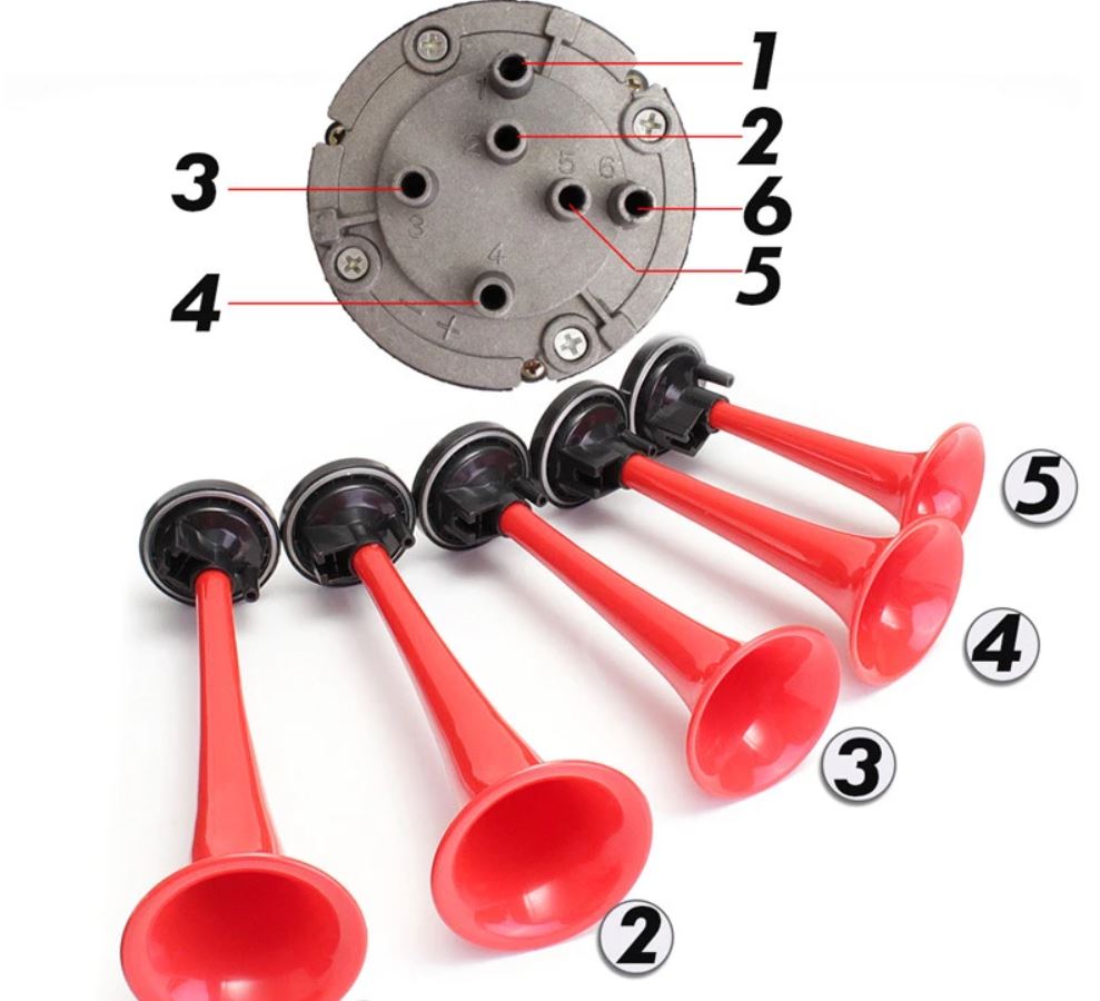 Air Horn Dixie Muscical Horn Air Horns