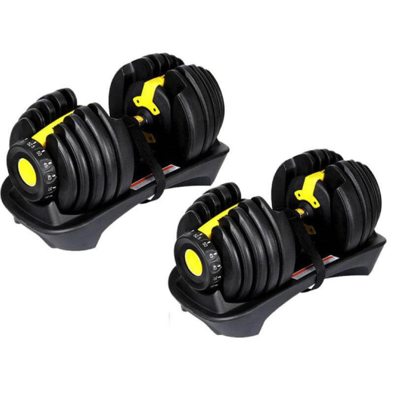 Adjustable Dumbbells Set - 48kg