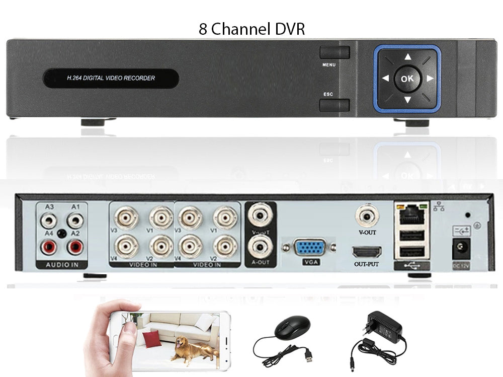 DVR Recorder CCTV - 8CH