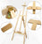 Studio Easel - A-Frame Wooden Easel - Adjustable, Foldable Floor Standing Easel for Art, Sketching, and Painting