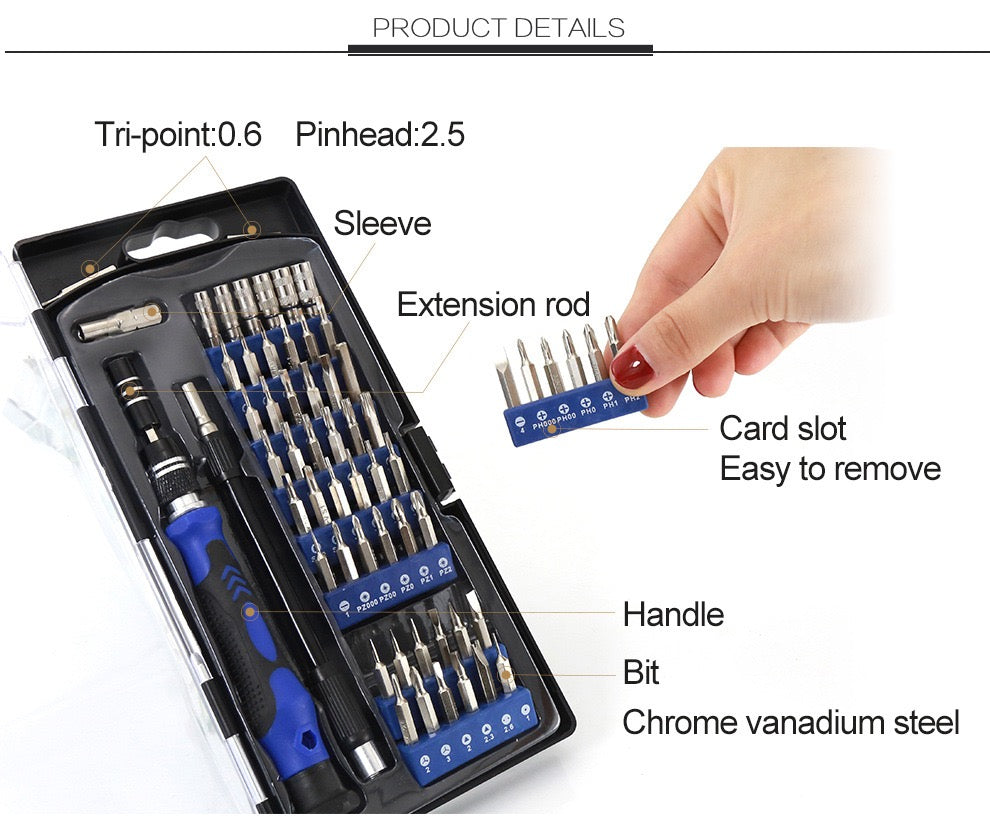 Computer Screwdriver Repair Tools  Electronics Repair Kit