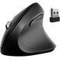 Ergonomic Vertical Wireless Mouse - 2.4G Optical Mouse for PC, Desktop, and Laptop, 6 Buttons, Adjustable DPI, Reduces Wrist Pain