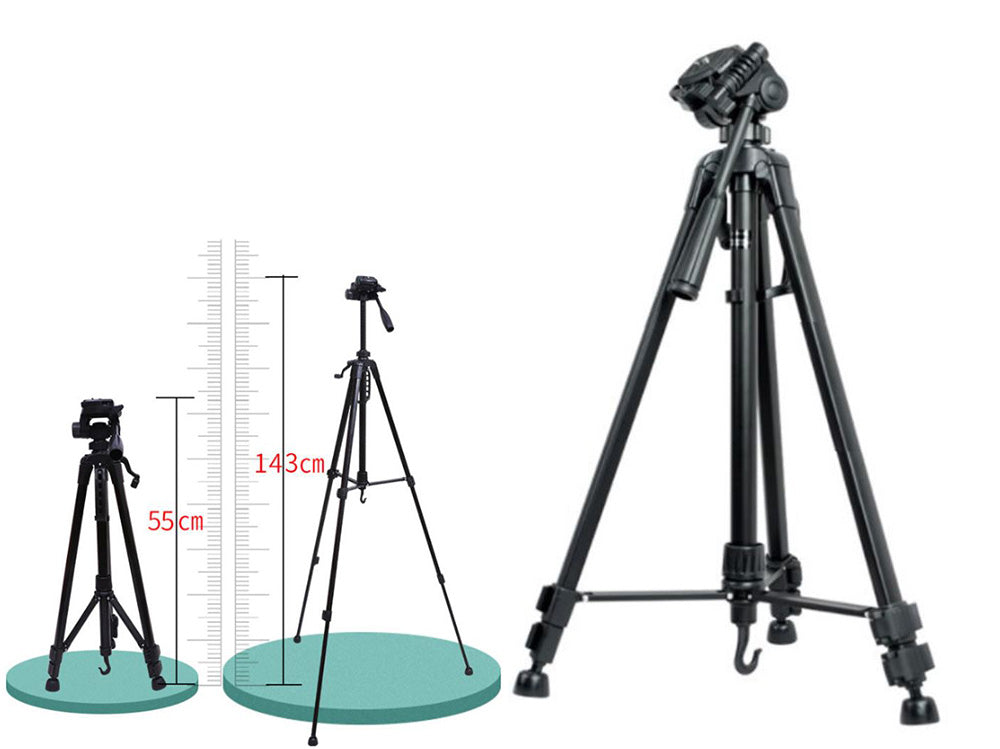 Portable Camera Tripod with Flexible Legs – Ideal for Compact Cameras