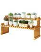 Flower Rack Bamboo Plant Stand