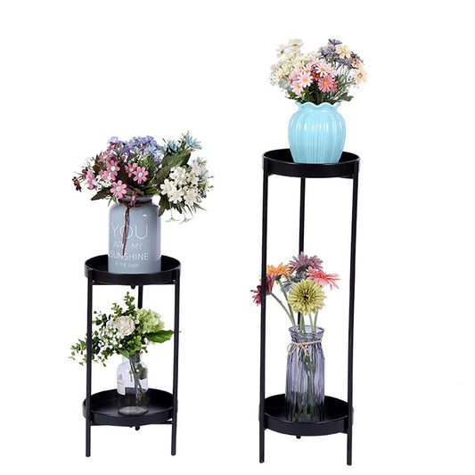 Metal Flower Plants Pot