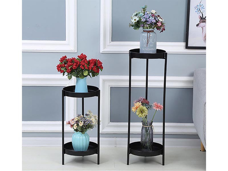 Metal Flower Plants Pot