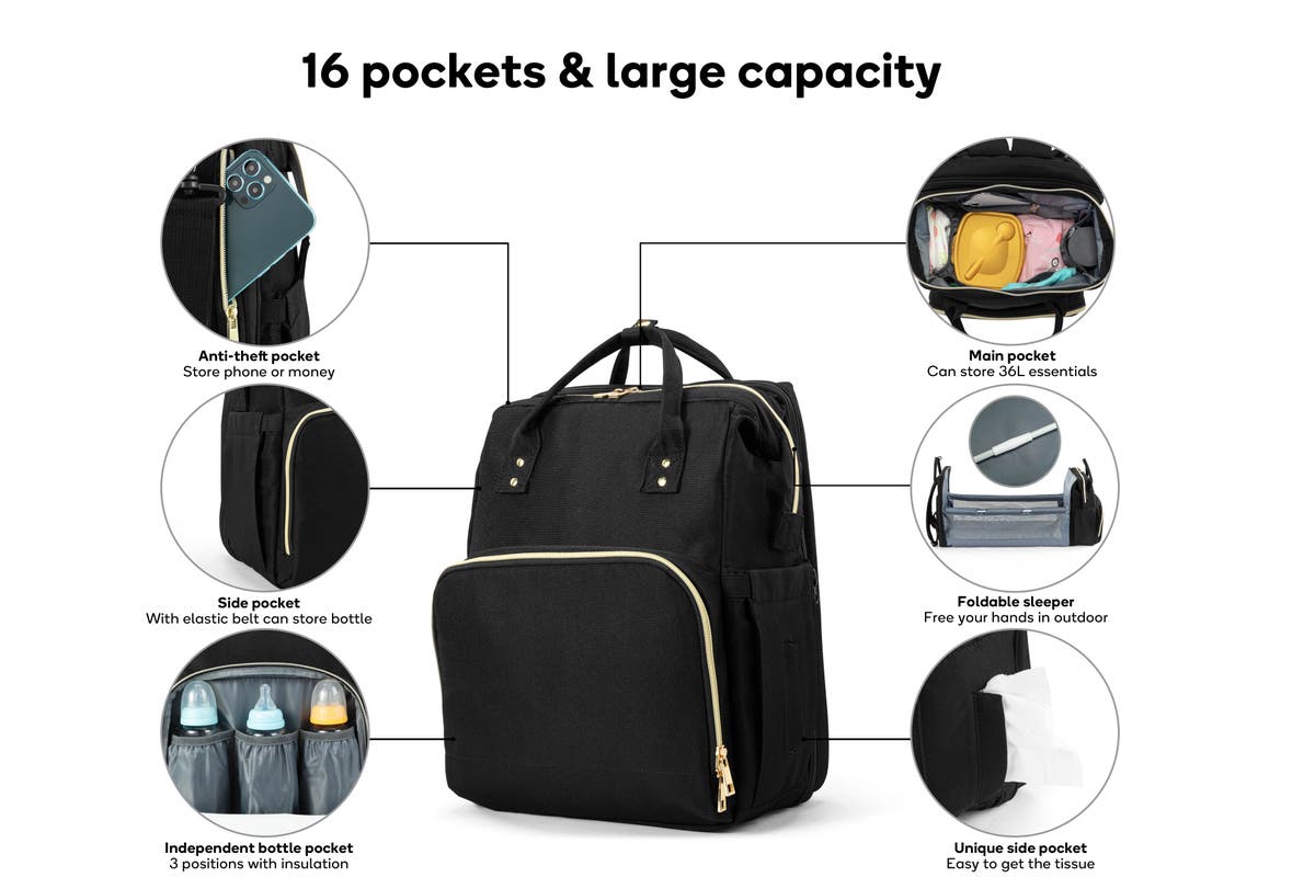 Nappy Bag Mummy Bag, Diaper Bag Backpack