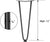 Hairpin Leg Table Legs