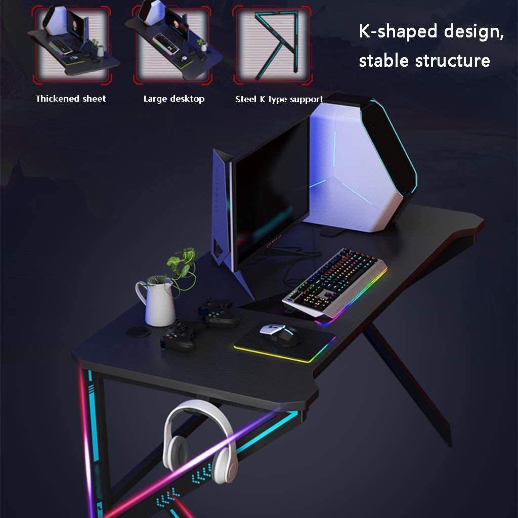 Gaming Desk 100CM – Durable Office Gaming Desk with Steel Frame