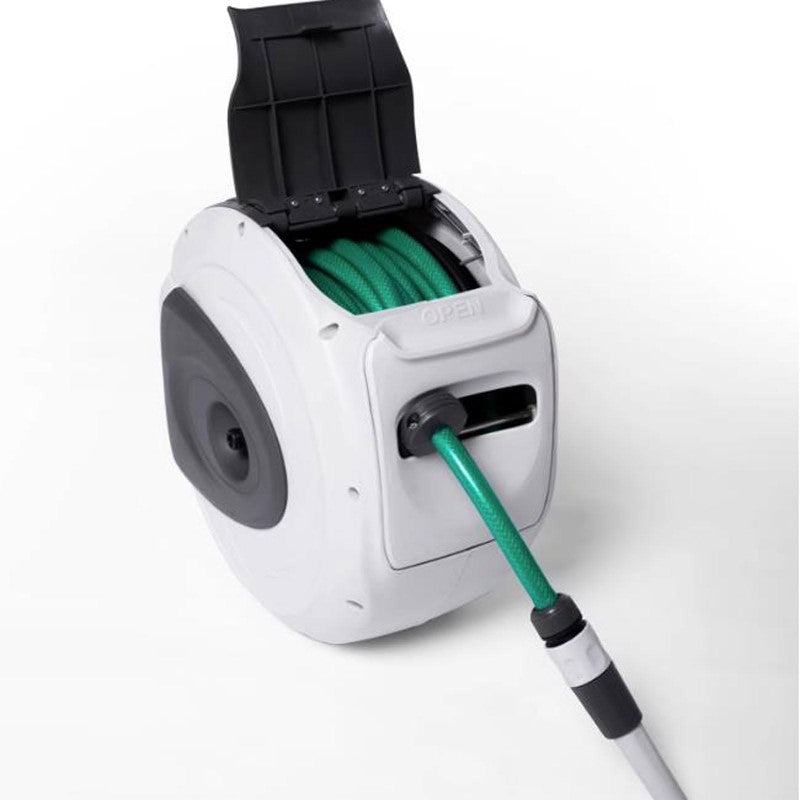 20M Retractable Garden Water Hose Reel
