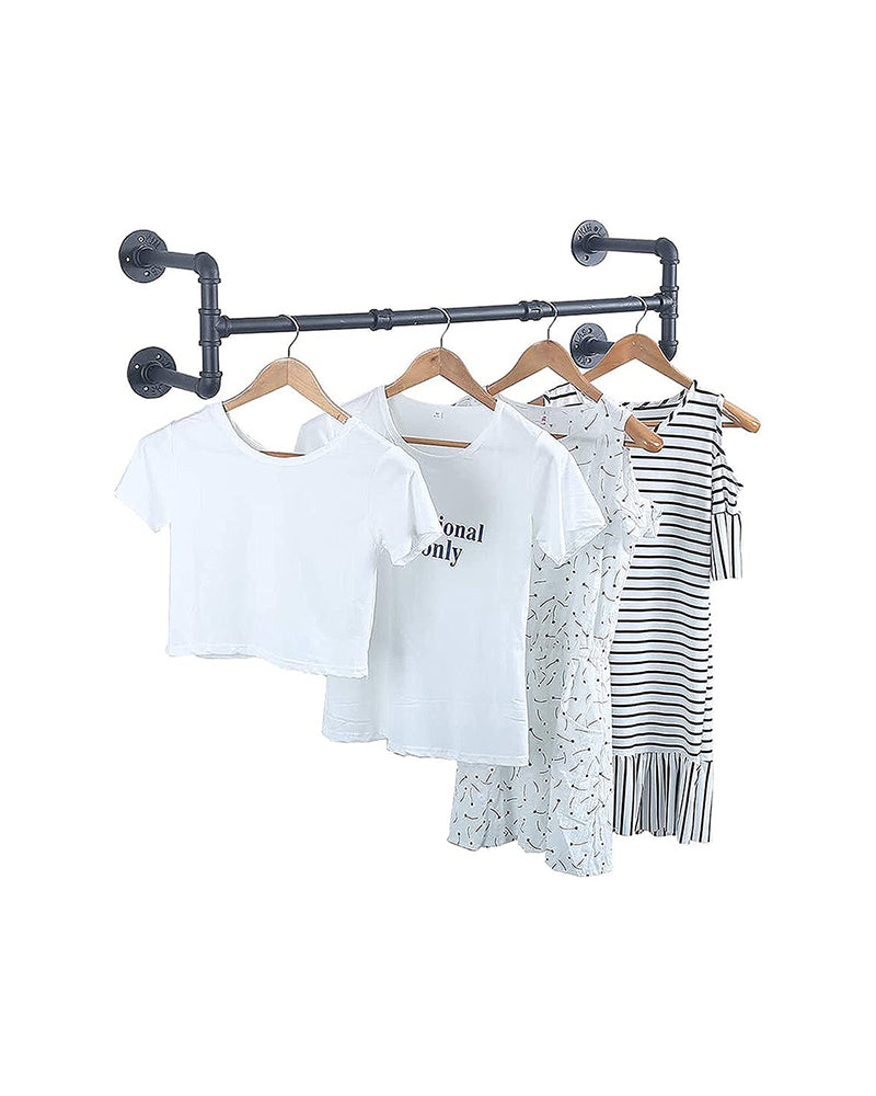 Pipe Wall Mounted Garment Rack