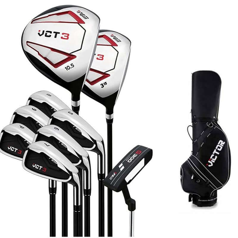 PGM Golf Clubs 9 pcs Set with Bag – Men's Right-Handed Complete Golf Club Set