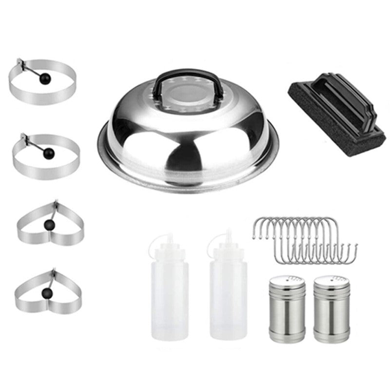 38 Piece Griddle Accessories for - BBQ Grill Accessories