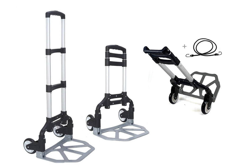 Hand Trolley Folding Aluminium Cart Luggage Trolley