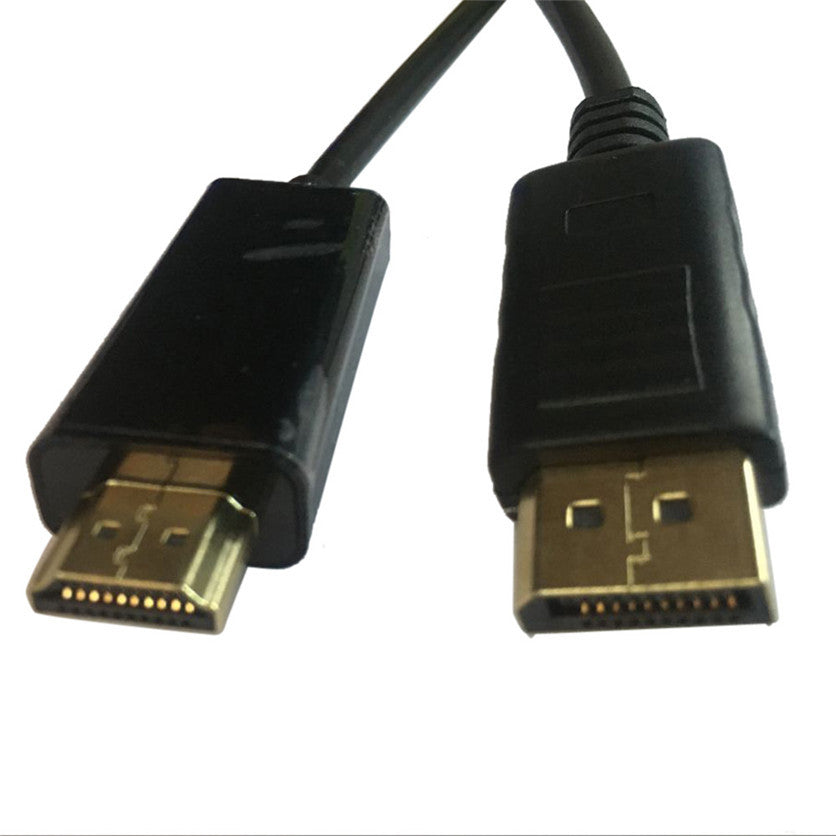 Display Port DP to HDMI Male HDTV LCD PC Laptop AV Cable Adapter
