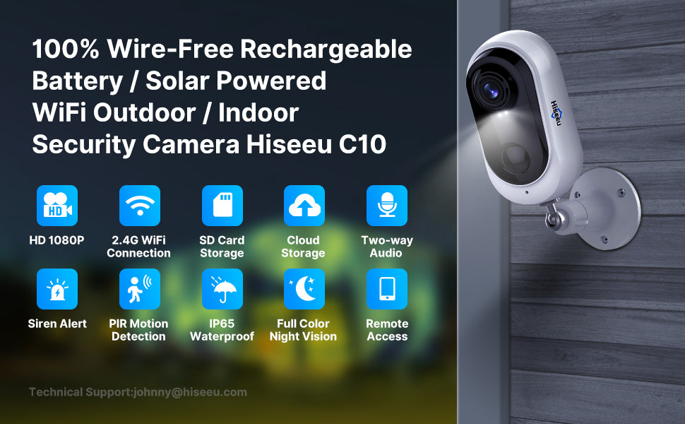 Solar Security Camera