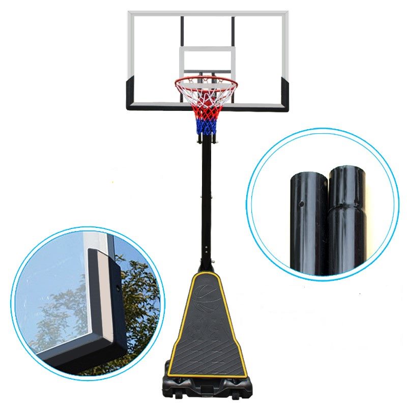 PORTABLE BASKETBALL HOOP AND STAND