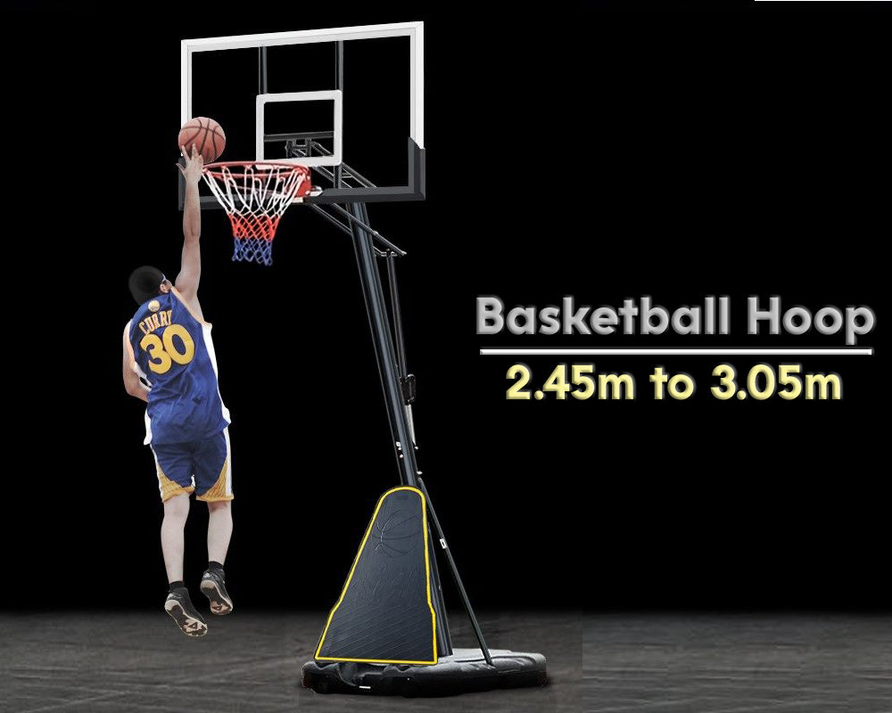 PORTABLE BASKETBALL HOOP AND STAND