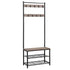 VASAGLE 3 in 1 Coat Stand with Shoe Rack