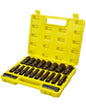 Deep Impact Socket Set 20-in-1 Wrench Accessory Set – High-Carbon Steel Construction, Enhanced Grip, and Durability
