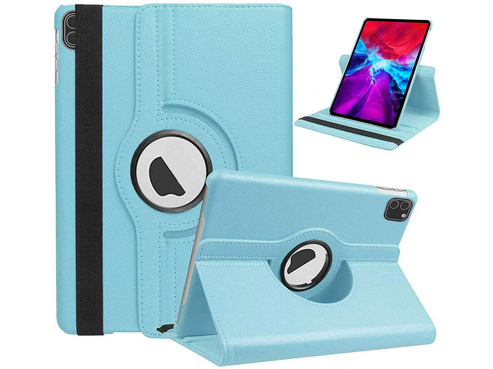 Case Cover For iPad Air 4, 360 Degree Rotating Stand PU Leather