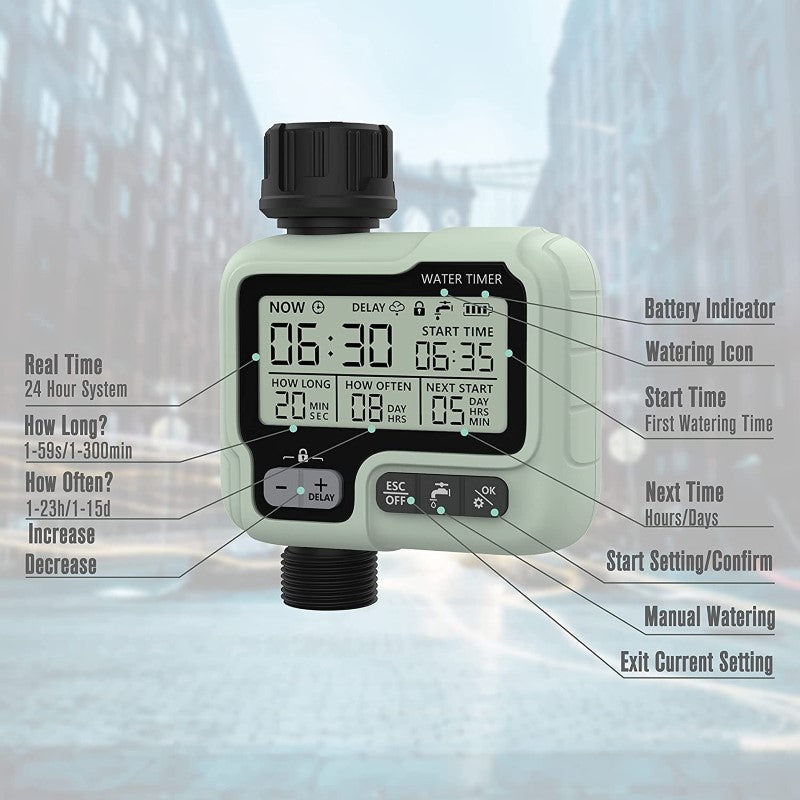 Automatic Irrigation Water Timer