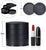 4-Layer Rotatable Jewelry Storage Box with Lid -Black
