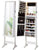 Dressing Mirror with Storage Jewelry Cabinet
