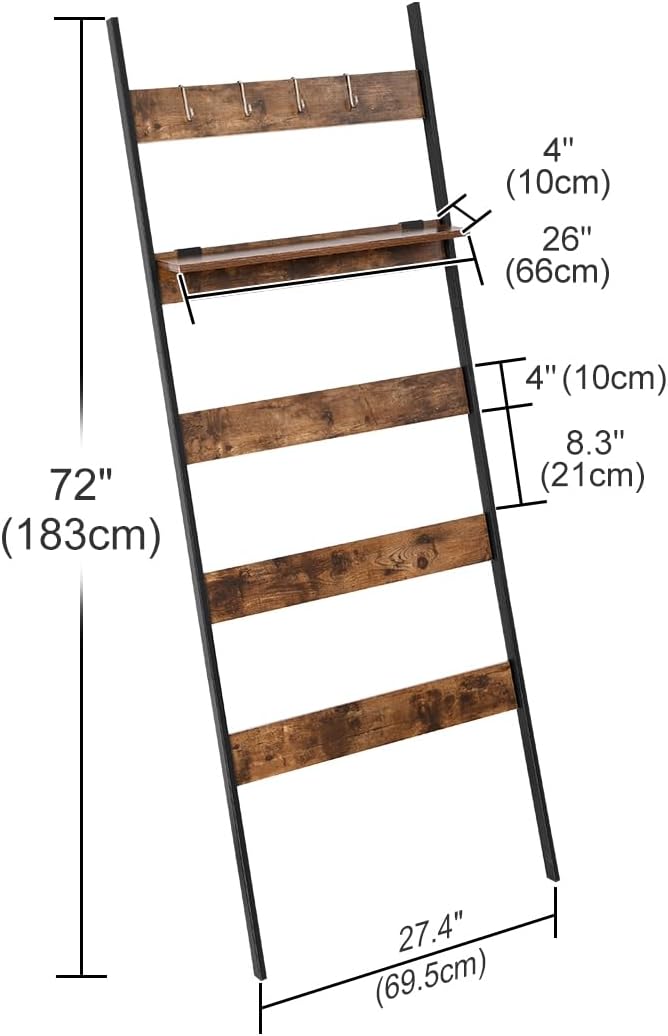 Vasagle Ladder Storage Shelf