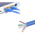 LAN Cable 10M Cat5e – High-Speed LAN Cable with RJ45 Connectors for Internet, Audio & Video (Blue)