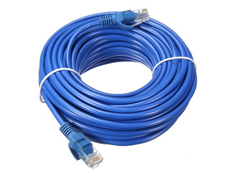 RJ45 Network Cable 25M Cat5e – High-Speed RJ45 Network Cable for Internet, Audio & Video (Blue)