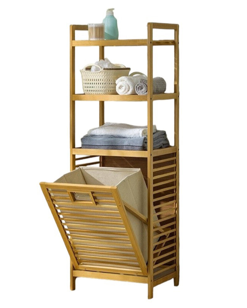 Laundry Hamper bathroom cabinet