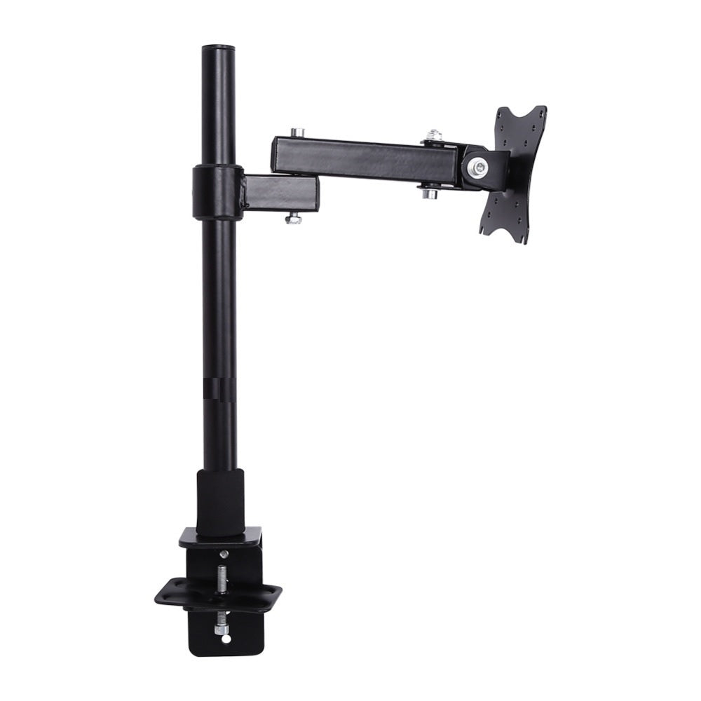 Monitor Stand Adjustable – Single LCD Monitor Stand with Swivel Arm & 27" Screen Support