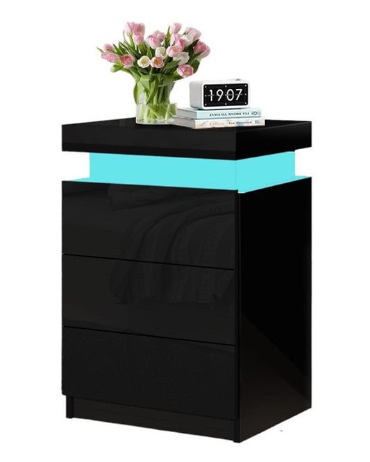 LED Bedside Table 16 LED Colors 4 Flashing Modes