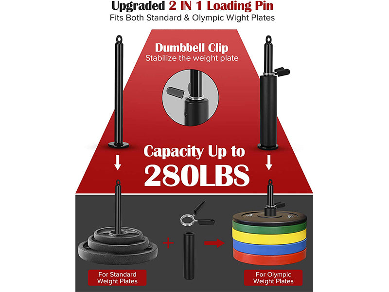 Fitness Pulley Cable System for Weight Lifting