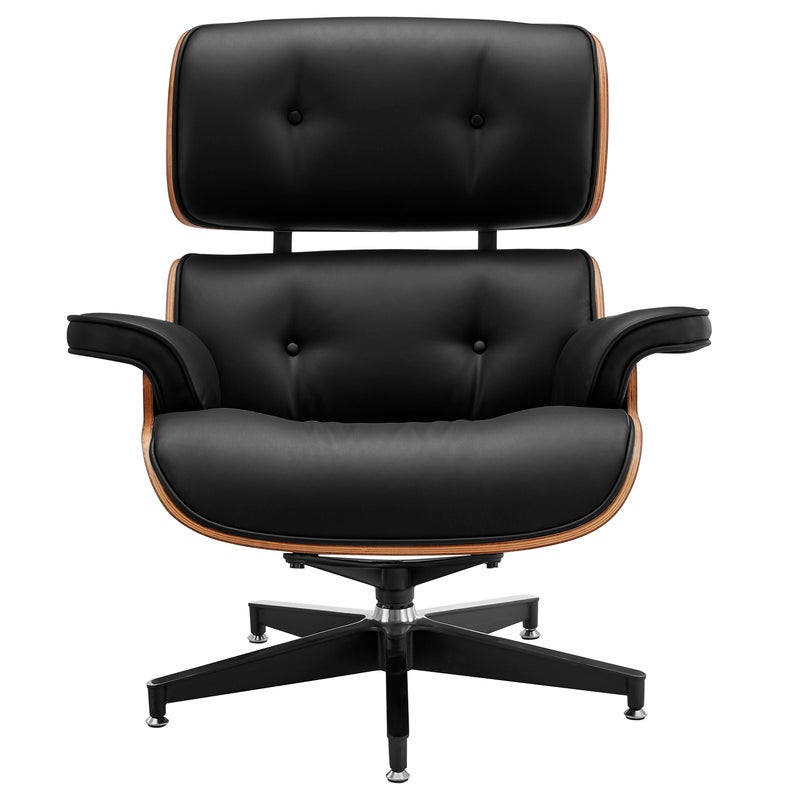 Replica Eames Chair with Ottoman