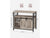VASAGLE Kitchen Cabinet