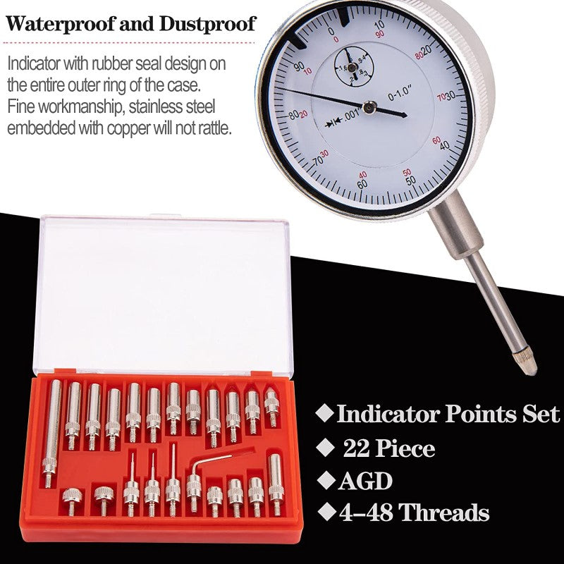 Dial Indicator With Magnetic Base