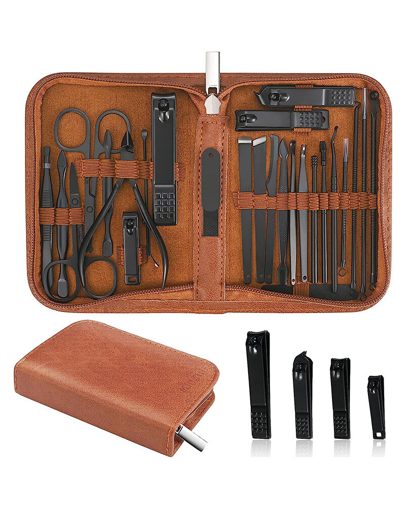 Manicure Set Personal Care Nail Clipper Kit, Manicure 26 IN 1 Set